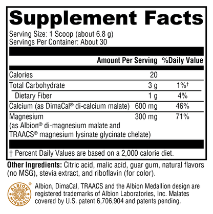 Xymogen OptiMag Plus Calcium Pear 204g