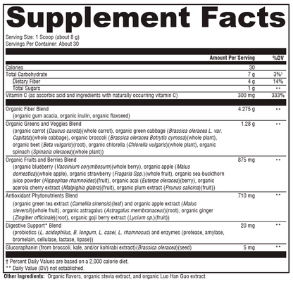 Xymogen OrganiX PhytoFood 240g