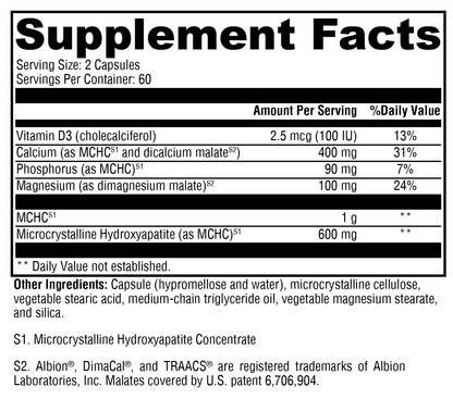 Xymogen Ossopan MD 120 Capsules