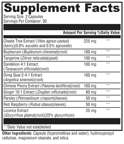 Xymogen PMS Soothe 60 Capsules