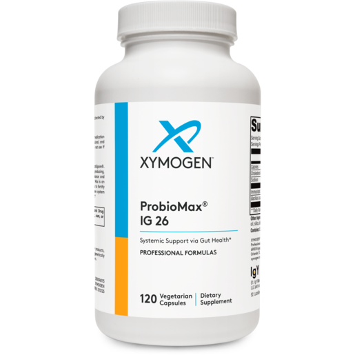 Xymogen ProbioMax IG 26 120 Capsules
