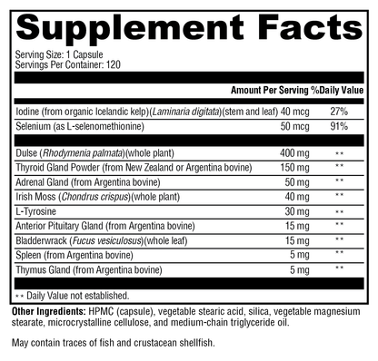 Xymogen T-150 120 Capsules