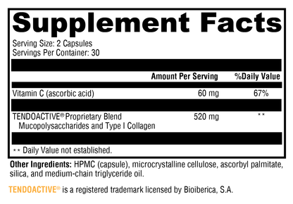 Xymogen Tendon & Ligament 60 Capsules