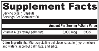 Xymogen Xcellent A 3000 60 Capsules
