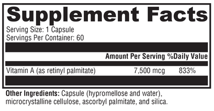 Xymogen Xcellent A 7500 60 Capsules
