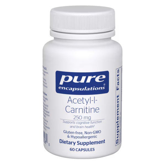 Pure Encapsulations Acetyl-l-Carnitine 250mg 60 Capsules