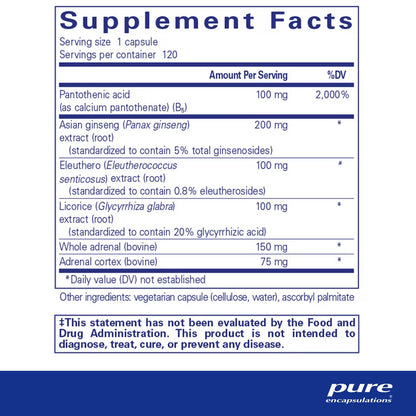 Pure Encapsulations ADR Formula 120 Capsules