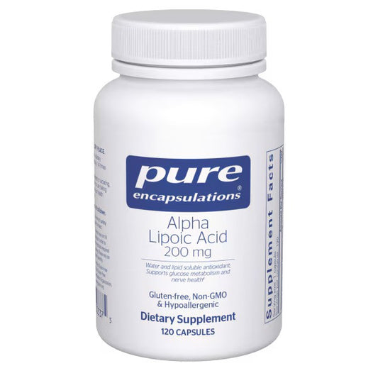Pure Encapsulations Alpha Lipoic Acid 200mg 120 Capsules
