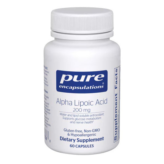Pure Encapsulations Alpha Lipoic Acid 200mg 60 Capsules