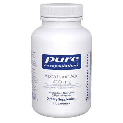 Pure Encapsulations Alpha Lipoic Acid 400mg 120 Capsules