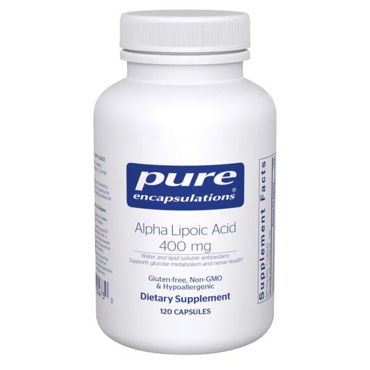Pure Encapsulations Alpha Lipoic Acid 400mg 120 Capsules