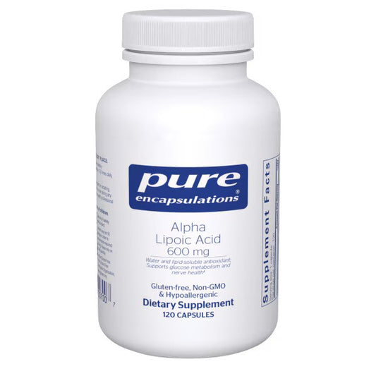 Pure Encapsulations Alpha Lipoic Acid 600mg 120 Capsules