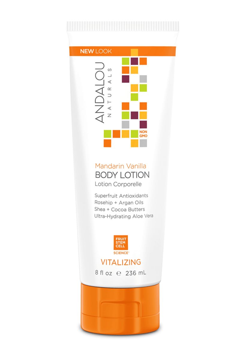 Andalou Naturals Body Lotion Mandarin Vanilla Vitalizing 236mL