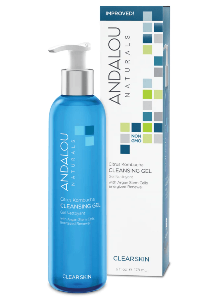 Andalou Naturals Cleansing Gel Citrus Kombucha 178mL