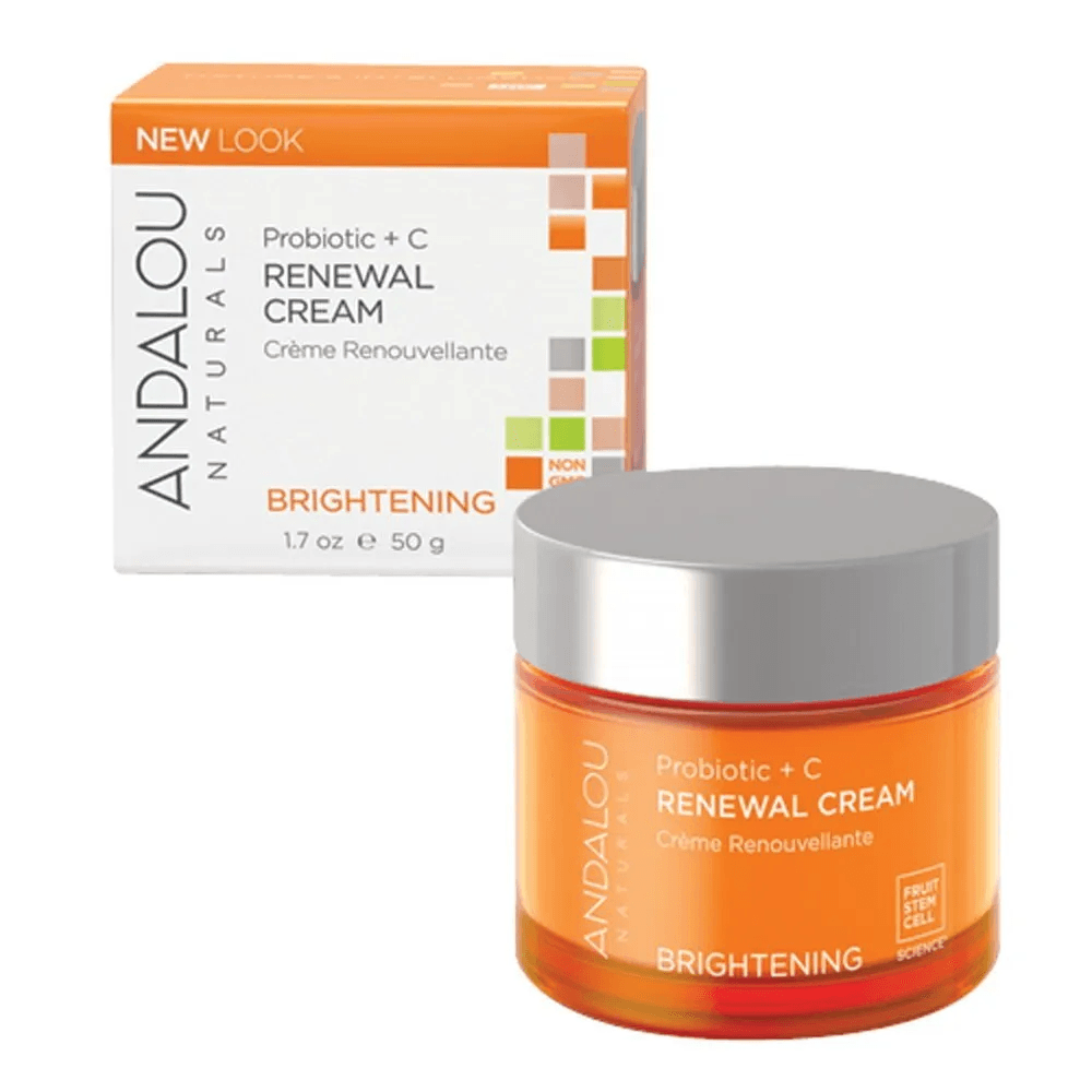 Andalou Naturals Renewal Cream Probiotic + C 50g