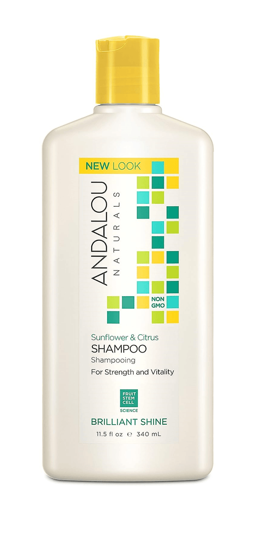 Andalou Naturals Shampoo Sunflower & Citrus Shine 340mL