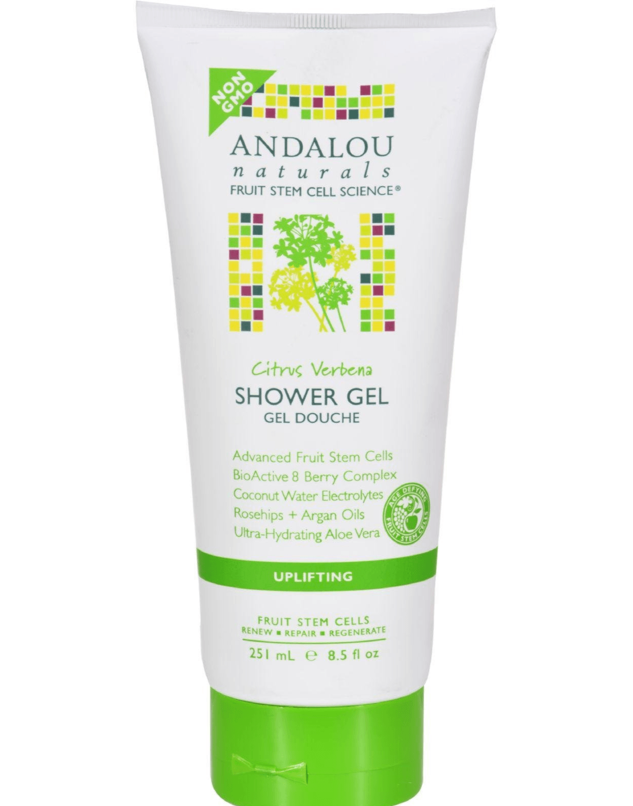 Andalou Naturals Shower Gel Citrus Verbena Uplifting 251mL