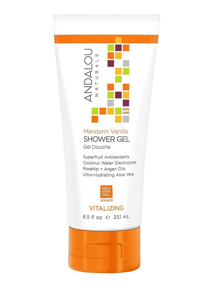 Andalou Naturals Shower Gel Mandarin Vanilla Vitalizing 251mL