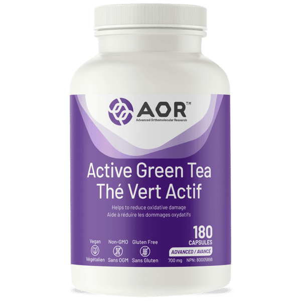 AOR Active Green Tea 180 Capsules 