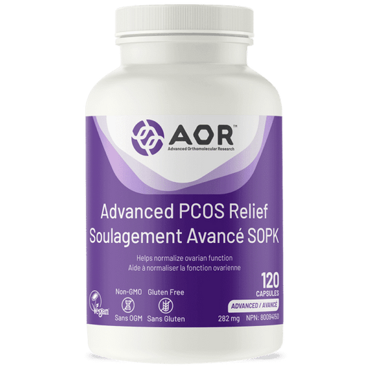 AOR Advanced PCOS Relief 120 Capsules 