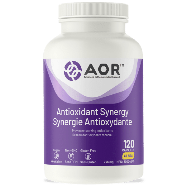 AOR Antioxidant Synergy 120 Capsules - Wellness Supplement