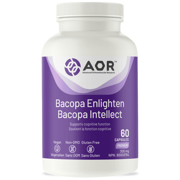 AOR Bacopa Enlighten 60 Capsules - Wellness Supplement