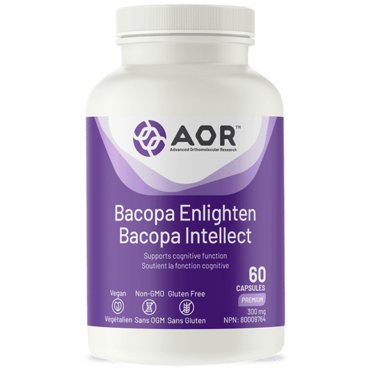 AOR Bacopa Enlighten 60 Capsules - Wellness Supplement