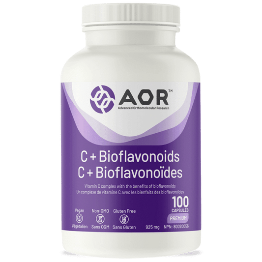 AOR C + Bioflavonoids 100 Capsules 