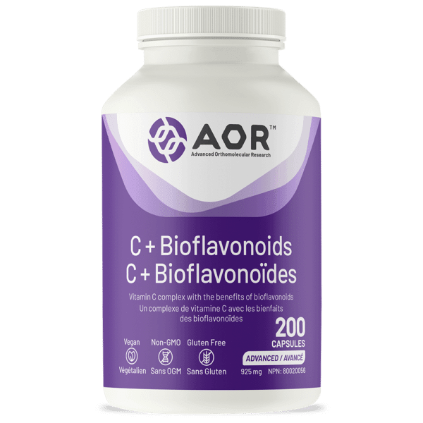 AOR C + Bioflavonoids 200 Capsules 