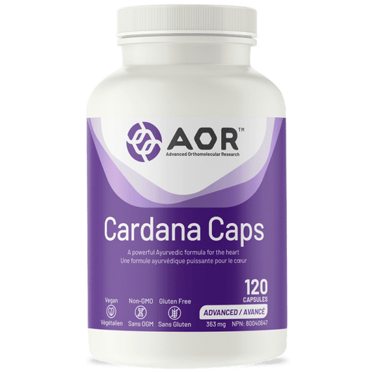 AOR Cardana 120 Capsules - Wellness Supplement