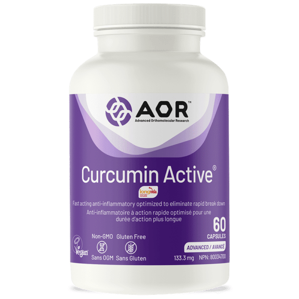 AOR Curcumin Active 60 Capsules 