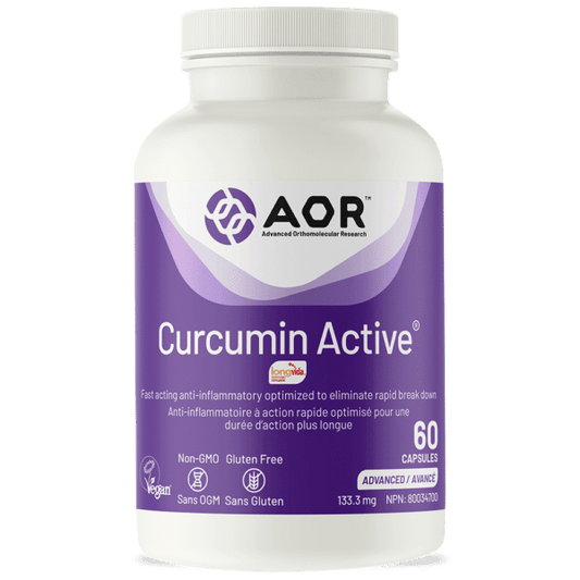 AOR Curcumin Active 60 Capsules 