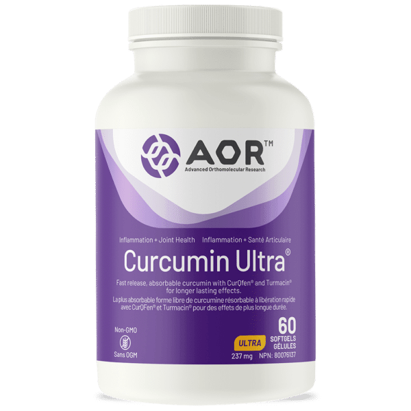 AOR Curcumin Ultra 60 Softgels 