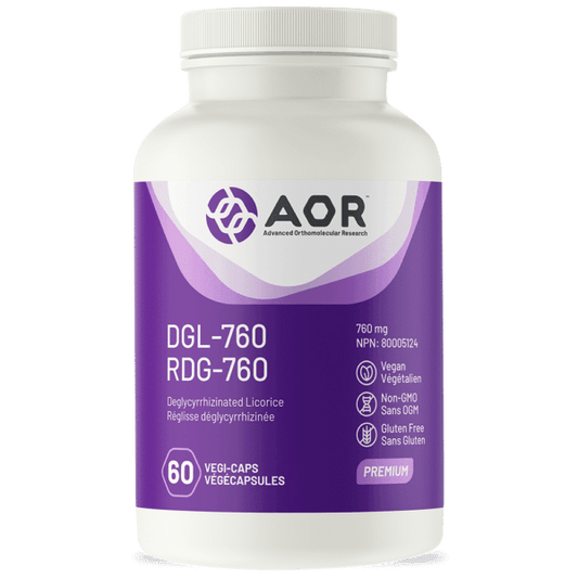 AOR DGL-760 60 Capsules - Wellness Supplement