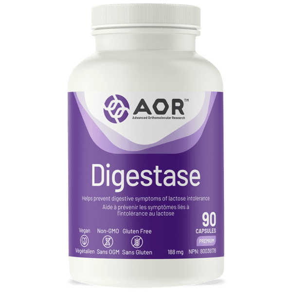 AOR Digestase 90 Capsules 