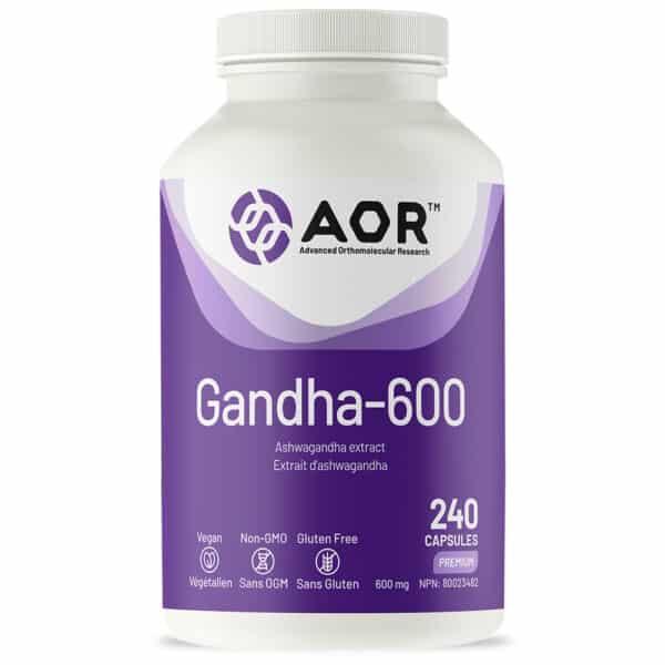 AOR Gandha-600 240 Capsules 