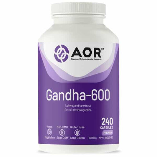 AOR Gandha-600 240 Capsules 