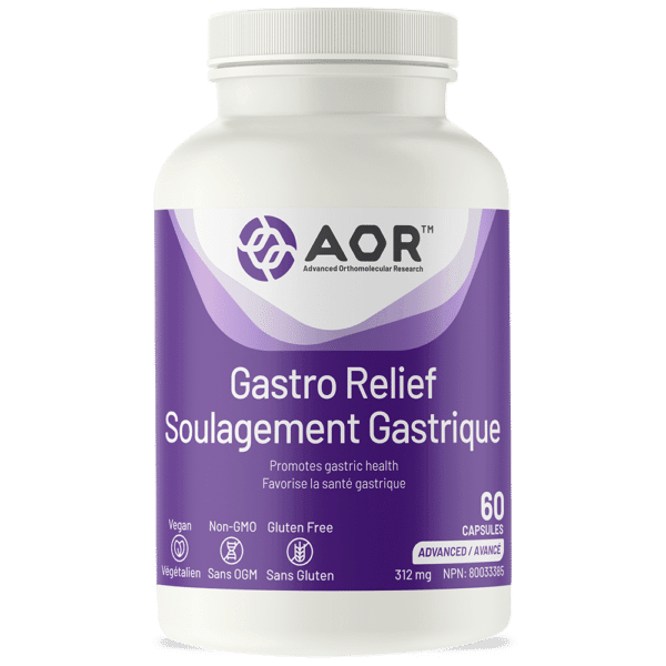 AOR Gastro Relief 60 Capsules 