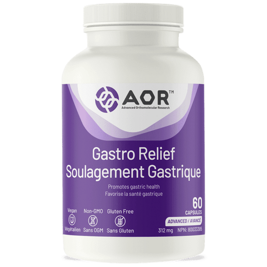 AOR Gastro Relief 60 Capsules 