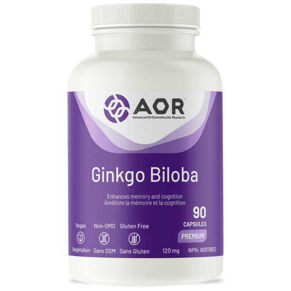 AOR Ginkgo Biloba 90 Capsules 