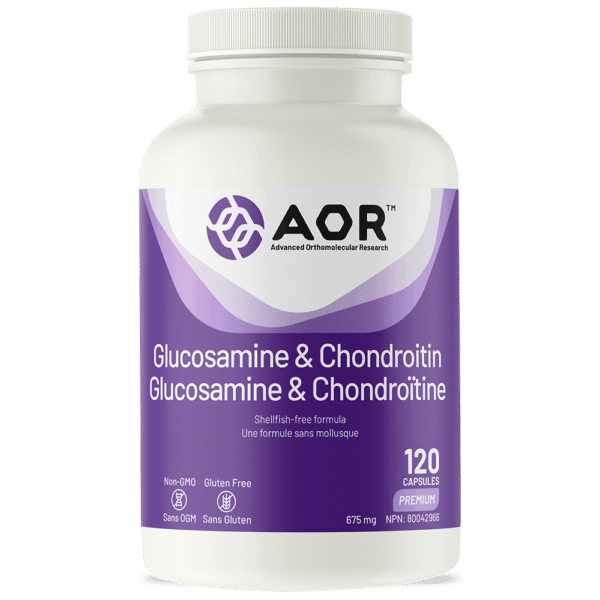 AOR Glucosamine & Chondroitin 120 Capsules 