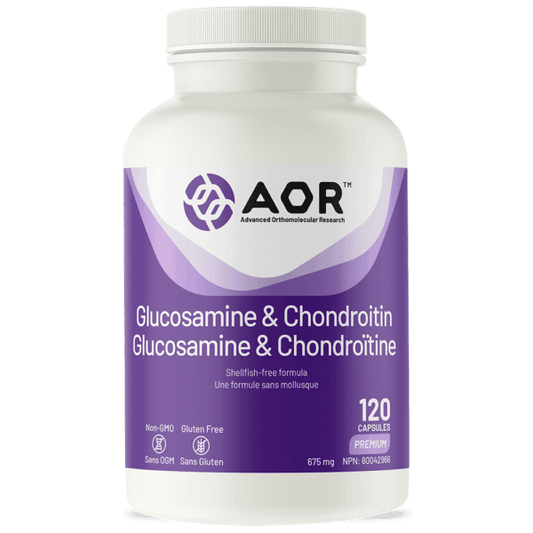 AOR Glucosamine & Chondroitin 120 Capsules 