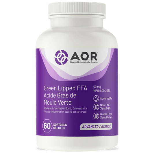 AOR Green Lipped FFA 60 Softgels 