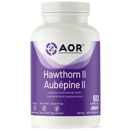 AOR Hawthorn II 60 Capsules - Wellness Supplement