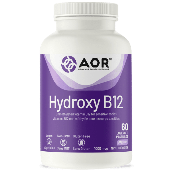 AOR Hydroxy B12 60 Tablets 