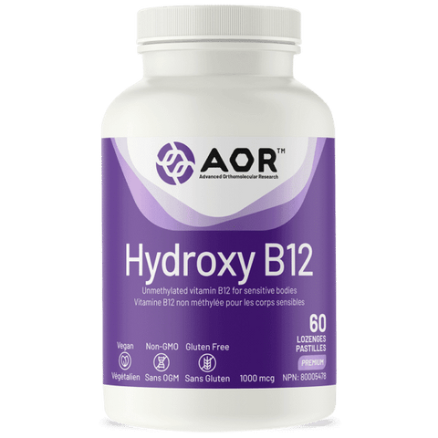 AOR Hydroxy B12 60 Tablets