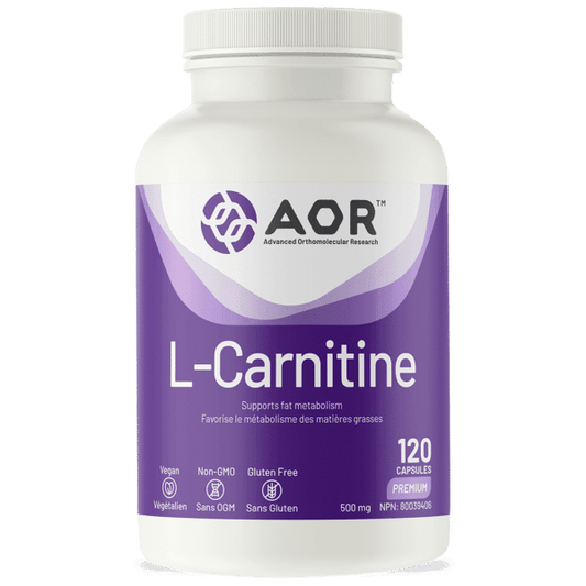 AOR L-Carnitine 120 Capsules 