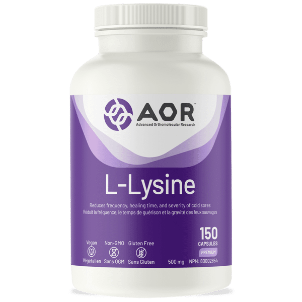 AOR L-Lysine 150 Capsules - Wellness Supplement