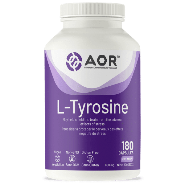 AOR L-Tyrosine 180 Capsules 