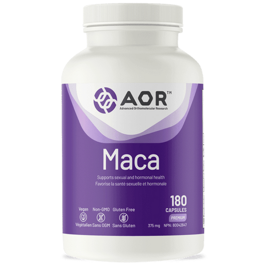 AOR Maca 180 Capsules - Wellness Supplement